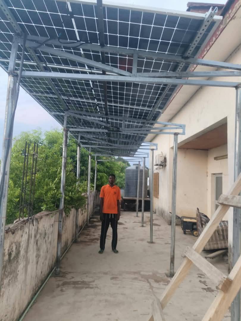 Chantier terminé — Global Solar Electric, installation solaire N'Djaména